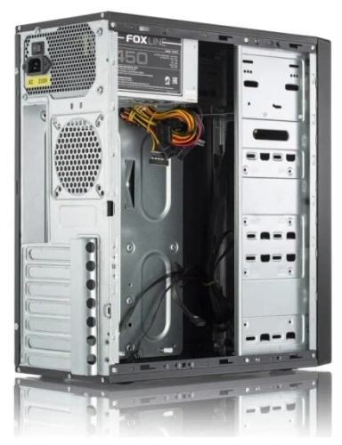 Компьютерный корпус Bloody BD-CC110 белый без БП mATX 5x120mm 2xUSB3.0 audio [BD-CC110-WH]