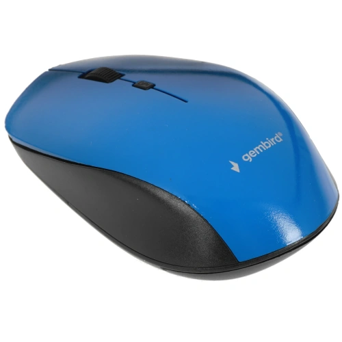 Мышь беспроводная Gembird MUSW-250-2 синий, 1600 dpi, радиоканал, USB, кнопки - 4 [18822]
