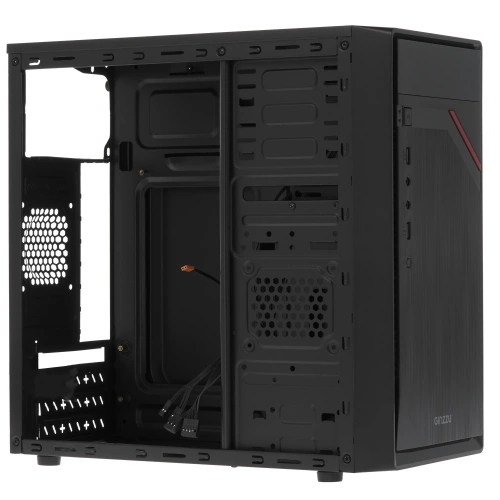 Корпус Ginzzu D180 2*USB 2.0,AU w/o PSU [Ginzzu D180]