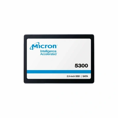 Накопитель SSD Crucial Micron 5300 PRO, 7680Gb, SATA III, R/W 540/520 [MTFDDAK7T6TDS-1AW1ZABYY]