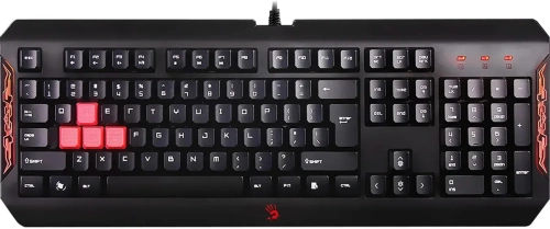 Клавиатура A4Tech Bloody Q100 проводная USB черный [Q100 USB]