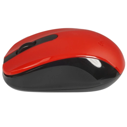 Мышь беспроводная Genius NX-8008S красный/черный, тихая [31030028401]