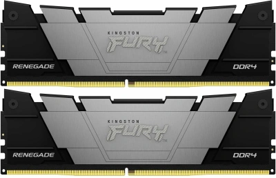 Оперативная память Kingston DDR4 2x32GB 3200MHz Kingston Fury Renegade Black RTL Gaming PC4-25600 CL16 DIMM [KF432C16RB2K2/64]
