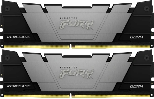 Оперативная память Kingston DDR4 2x32GB 3200MHz Kingston Fury Renegade Black RTL Gaming PC4-25600 CL16 DIMM [KF432C16RB2K2/64]