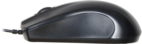 Мышь проводная Oklick 185M черный, 1200 dpi, USB, кнопки - 3 [185M черный]