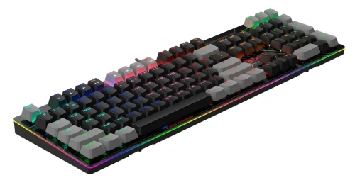 Клавиатура A4Tech Bloody B808N проводная USB черный/серый [B808N (RAVEN)]