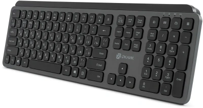 Клавиатура Оклик K859W беспроводная USB серый/черный (2002136) [2002136]