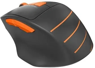 Мышь беспроводная A4Tech Fstyler FG30 серый/оранжевый, 2000 dpi [FG30 ORANGE]