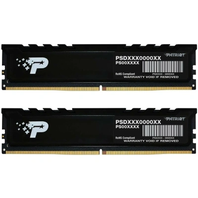 Оперативная память Patriot Signature Premium DDR5, 16Gb (2x8 Gb), 4800 MHz [PSP516G4800KH1]