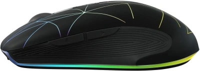 Мышь беспроводная Oklick 976GW черный, 3200 dpi, радиоканал, USB, кнопки - 6 [976GW]