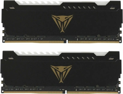 Оперативная память DDR 4 DIMM 32Gb PC25600, 3200Mhz, CL18, Patriot Viper Steel RGB [PVSR432G320C8K]