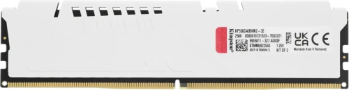 Оперативная память Kingston 32GB 5600MHz DDR5 CL40 DIMM (Kit of 2) FURY Beast White XMP [KF556C40BWK2-32]