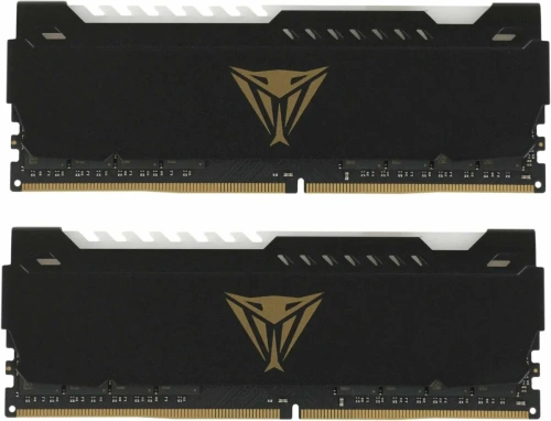 Оперативная память DDR 4 DIMM 32Gb PC25600, 3200Mhz, CL18, Patriot Viper Steel RGB [PVSR432G320C8K]