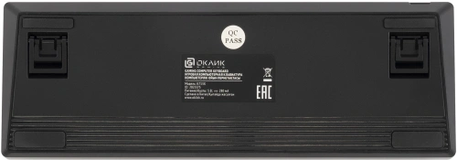Клавиатура Oklick K713X проводная, USB, черный [K713X]