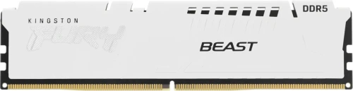 Оперативная память Kingston 32GB 5600MHz DDR5 CL40 DIMM (Kit of 2) FURY Beast White XMP [KF556C40BWK2-32]