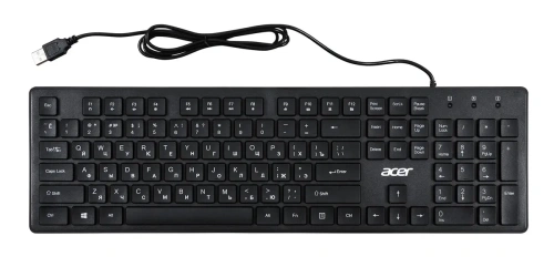 Клавиатура/ Клавиатура Acer OKW020 USB slim black [ZL.KBDEE.001]