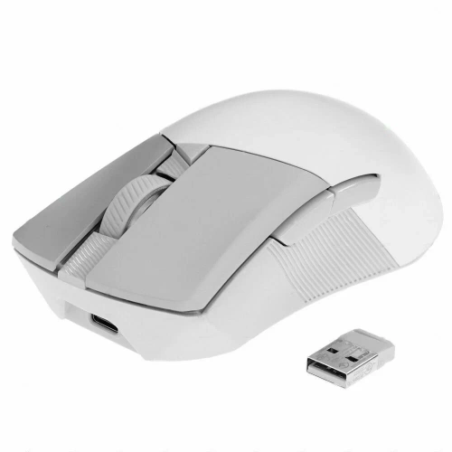 Мышь беспроводная/проводная ASUS P711 ROG Gladius III белый, 36000 dpi [90MP02Y0-BMUA10]