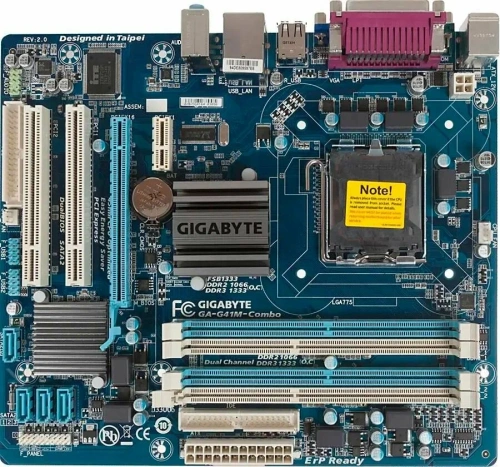 Материнская плата Gigabyte GA-G41M-COMBO-GQ [GA-G41M-COMBO]