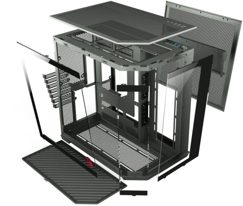 Компьютерный корпус Bloody BD-CC109 черный без БП ATX [BD-CC109-BK]