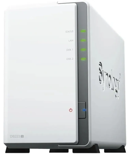 СХД настольное исполнение SYNOLOGY 2BAY NO HDD [DS223J]