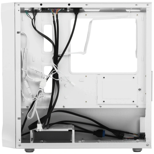 Компьютерный корпус Powercase Mistral Micro A3W ARGb, Tempered Glass, 2x 140mm ARGb PWM+1x 120mm ARGb PWM, белый, mATX [CMMAW-A3]