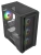 Компьютерный корпус Powercase Alisio Micro X4B V2, Tempered Glass, 4х 120mm ARGB fans, ARGB HUB, черный, mATX [CAMCXB-A4]