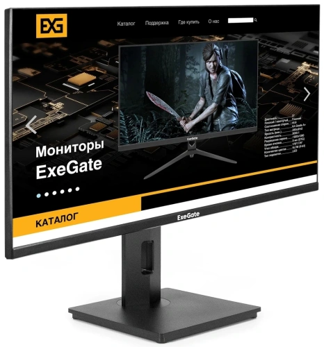 Монитор 27" ExeGate Combat EG2707A IPS 2560x1440, 165 Гц [EX295595RUS]