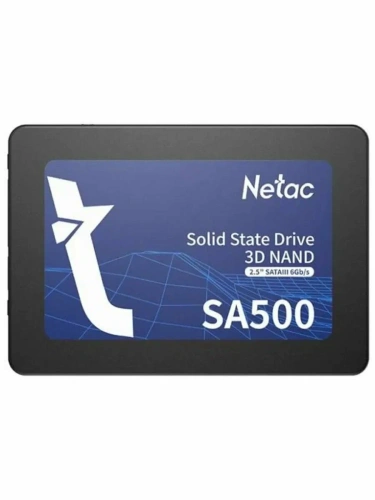 Накопитель SSD Netac SA500, 240Gb, SATA, 2.5&quot;, R/W 520/450 [NT01SA500-240-S3X]