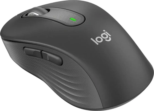 Мышь беспроводная Logitech M650 графитовый, 4000 dpi, радиоканал, Bluetooth, USB, кнопки - 5 [910-006276]