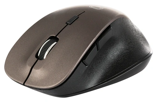 Мышь беспроводная Qumo Office Elite M55 черный, 2400 dpi, радиоканал, USB, кнопки - 6 [24225]