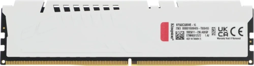 Оперативная память DDR 5 DIMM 16Gb PC48000, 6000Mhz, Kingston FURY Beast White EXPO CL30 (KF560C30BWE-16) [KF560C30BWE-16]
