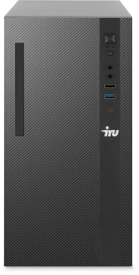 Компьютер  IRU 310SC MT i5 12400 (2.5) 8Gb SSD256Gb UHDG 730 Windows 11 Professional GbitEth 400W черный [1969064]