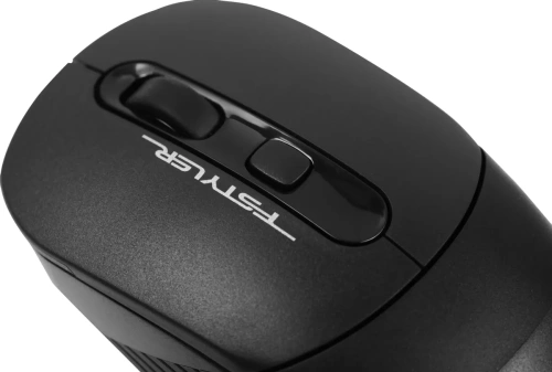 Мышь беспроводная A4Tech Fstyler FB10C черный, 2000 dpi, кнопки - 4 [FB10C STONE BLACK]