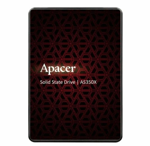 Накопитель SSD Apacer 128Gb PANTHER AS350X SATA 2.5&quot; 7mm, R560/W540 Mb/s, IOPS 80K, MTBF 1,5M, 3D NAND, Retail [AP128GAS350XR-1]