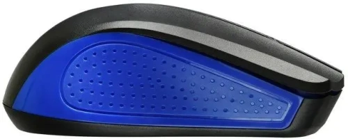Мышь беспроводная Oklick 485MW черный/синий, 1200 dpi, радиоканал, USB, кнопки - 3 [485MW]