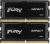 Память оперативная Kingston FURY Impact PnP черный 32Gb 5600MT/s DDR5 CL40 SODIMM (Kit of 2) KF556S40IBK2-32 [KF556S40IBK2-32]