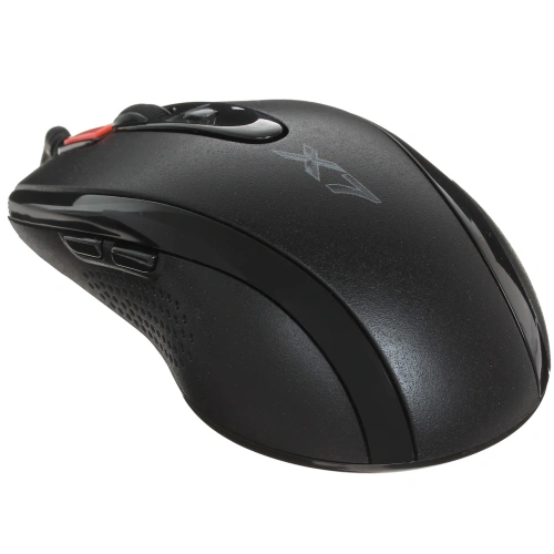 Мышь проводная A4Tech X-718BK черный, 3000 dpi, USB, кнопки - 7 [X-718BK black]