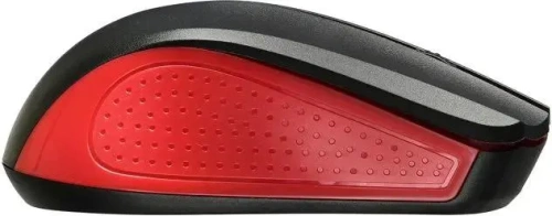 Мышь беспроводная Oklick 485MW черный/красный, 1200 dpi, радиоканал, USB, кнопки - 3 [MO-353]