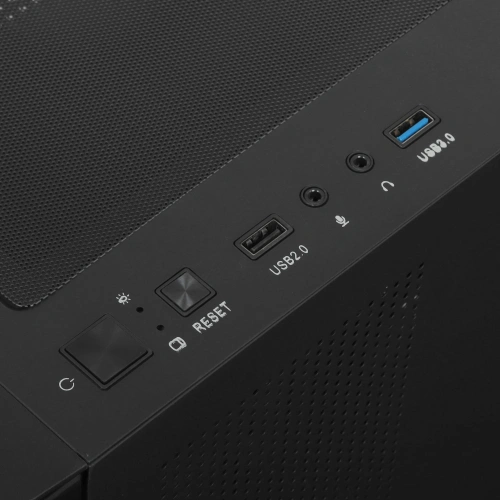 Компьютерный корпус Bloody BD-CC104 черный без БП mATX [BD-CC104-BK]