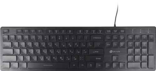 Клавиатура Oklick 550ML проводная, USB, черный [550ML]