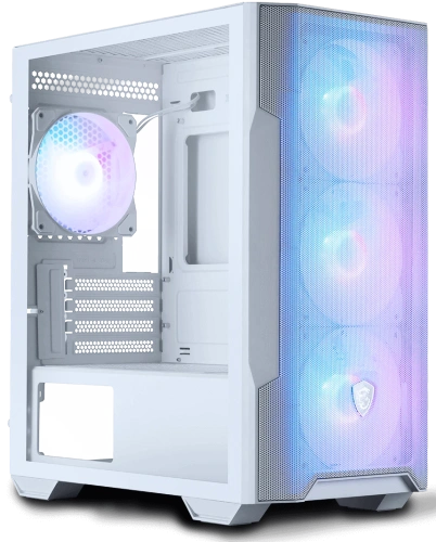 Компьютерный корпус MSI MAG FORGE M100R WHITE Mini-Tower [306-7G20W21-HH9]