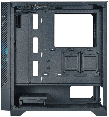 Компьютерный корпус Azza Eclipse черный без БП ATX 9x120mm 5x140mm 2xUSB2.0 1xUSB3.0 [CSAZ-440 ECLIPSE]