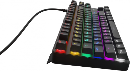 Клавиатура Oklick 969G SHOTGUN проводная, USB, черный [969G]