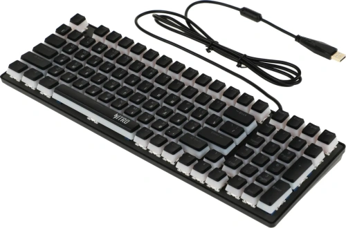 Клавиатура Acer Nitro OKW303 проводная, USB, черный [ZL.KBDCC.01D]