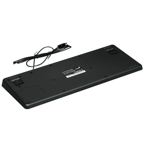 Клавиатура Genius LuxeMate 110 проводная, USB, черный [31300012404]