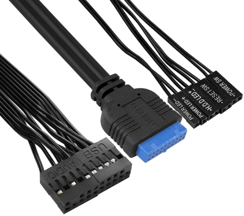 Компьютерный корпус Desktop ExeGate MI-208U2-M350 [EX296295RUS]