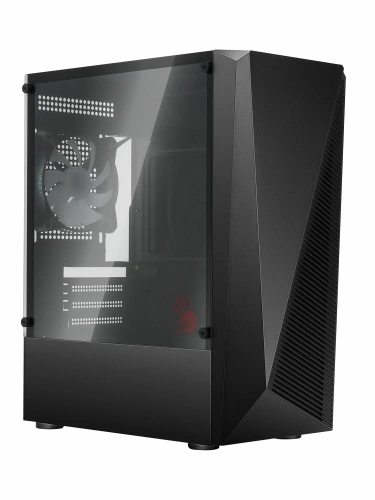 Компьютерный корпус Bloody BD-CC102F черный, без БП mATX [BD-CC102F-BK]