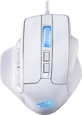 Мышь проводная REDRAGON Bullseye белый, 12400 dpi, USB, кнопки - 8 [71861]