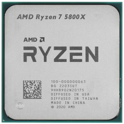 Процессор AMD Ryzen 7 5800X Soc-AM4 3.8GHz OEM [100-000000063]