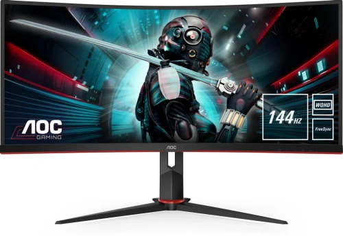 Монитор 34&quot; AOC Gaming CU34G2X VA 3440x1440, 144 Гц [CU34G2X]